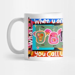 the three animals asked Mug